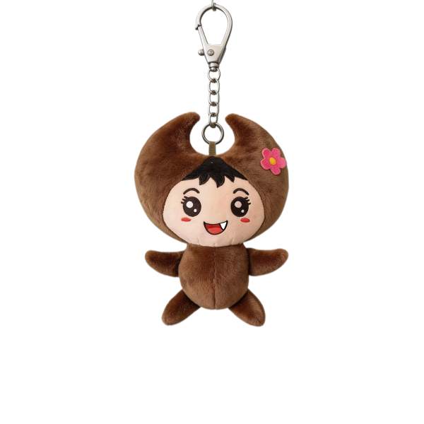 Custom plush keychain