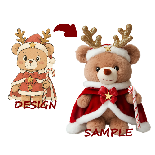 Custom Christmas plush