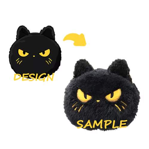 Custom plush pillow product