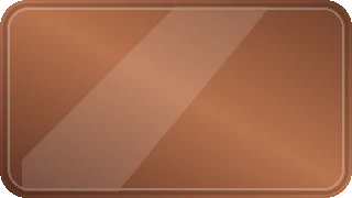 Antique copper metal finish swatch with warm copper highlights