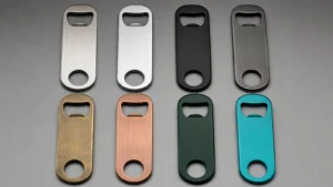 Bottle opener antique and brushed finish options